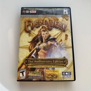EverQuest - The Anniversary Edition (PC CD-ROM, 8-Disc Set) Complete CIB